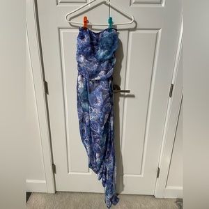 Pretty Little Thing **brand new with tags, never worn** strapless Floral Dress